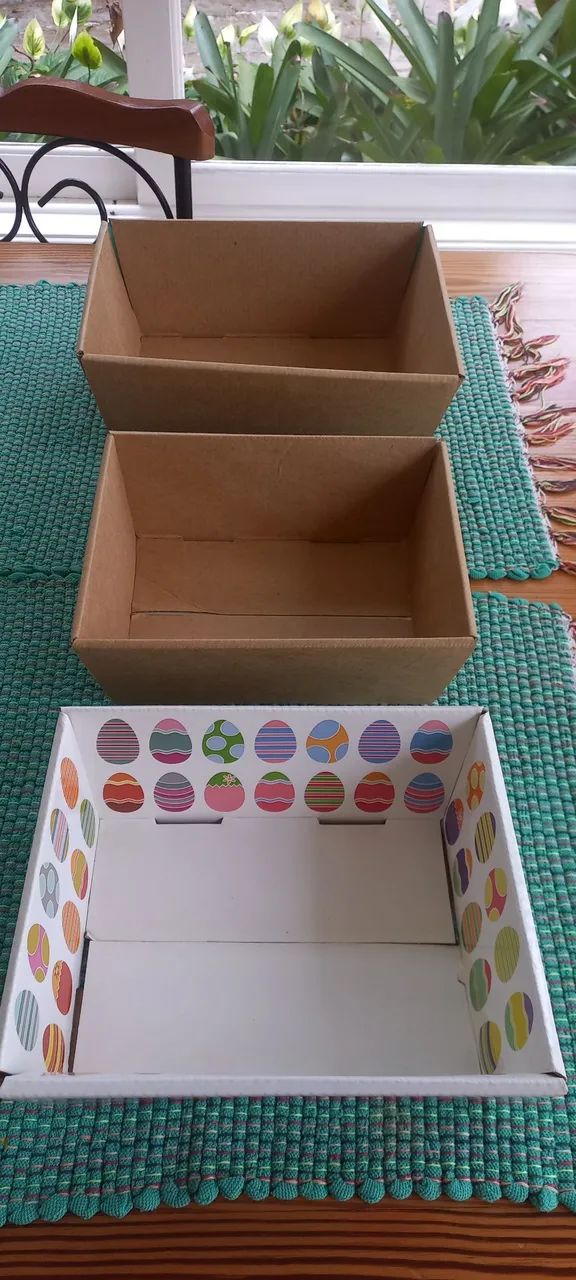 Cesta papelão para cestas de presente - Foto 3