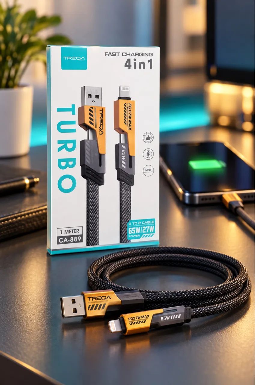 Cabo usb 4 em 1 entrega *grátis*