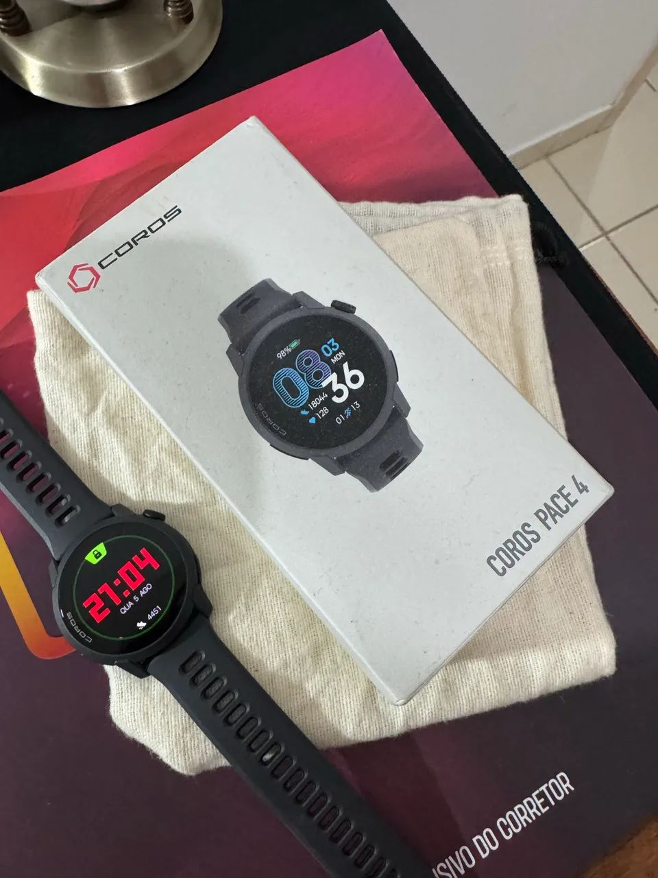 Relógio Corus Pace 4