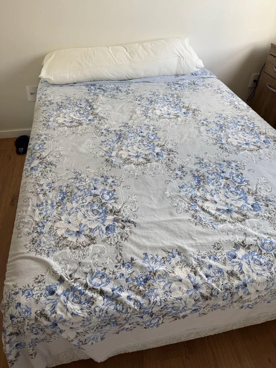 Cama casal Box conjugada (cama + colchão)