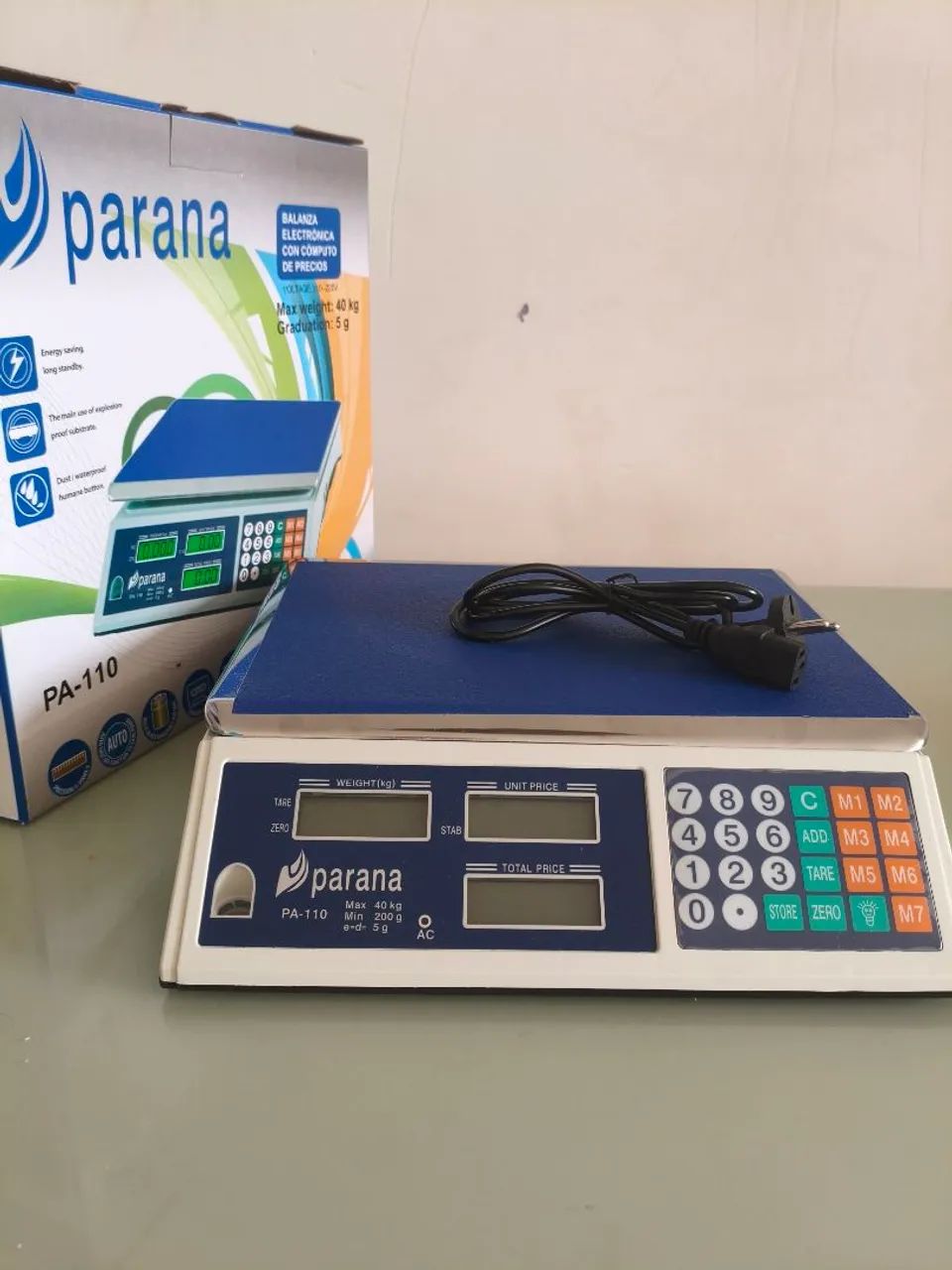 Balança digital 40 kg com sensor de pesagem 
