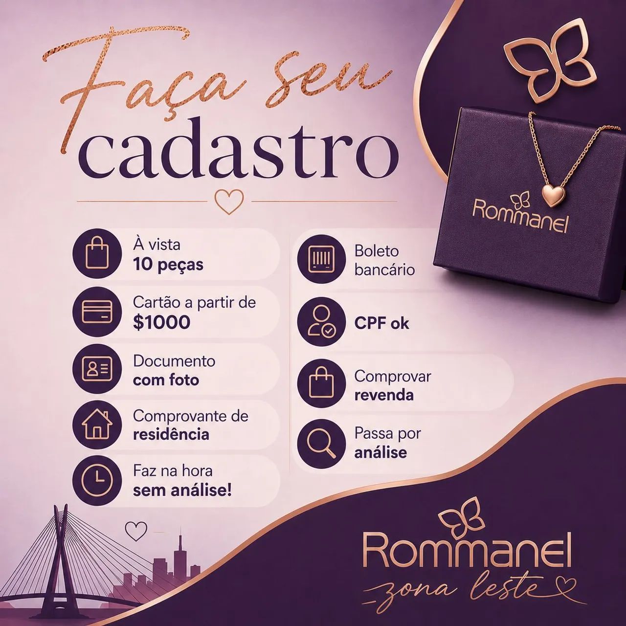Venha Ser Uma Revendedora Rommanel. - Foto 2