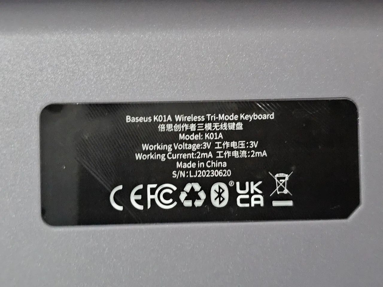 Teclado baseus k01a - Foto 2