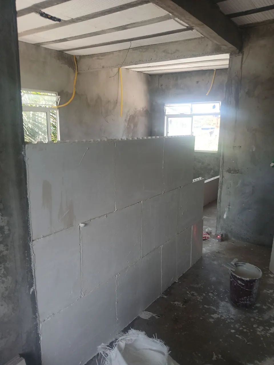 Parede de bloco de gesso  - Foto 3