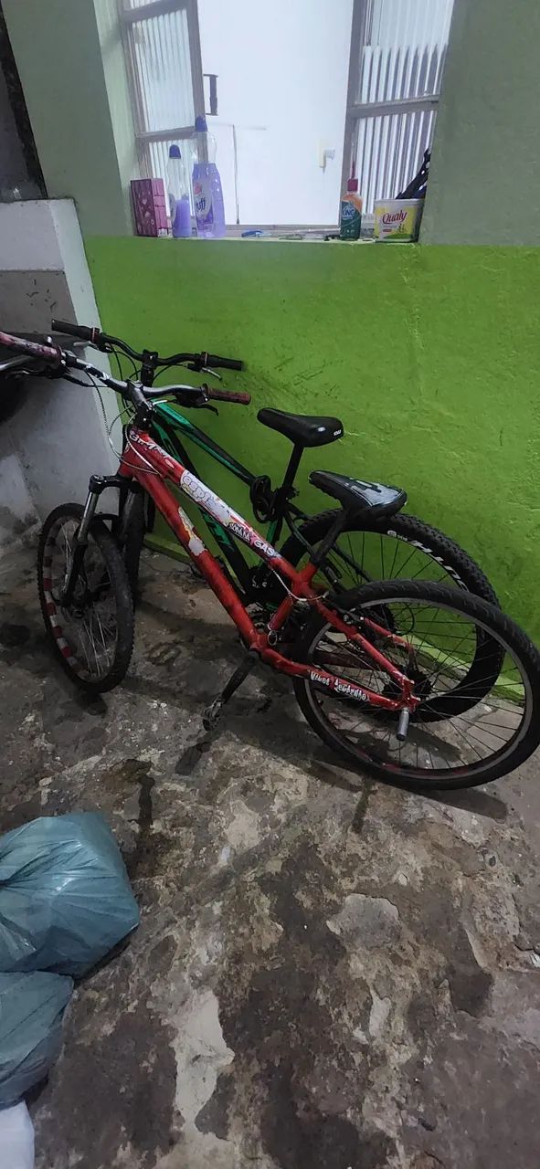 Bicicleta aro 26 (freio hidráulico) pra hojeee - Foto 2