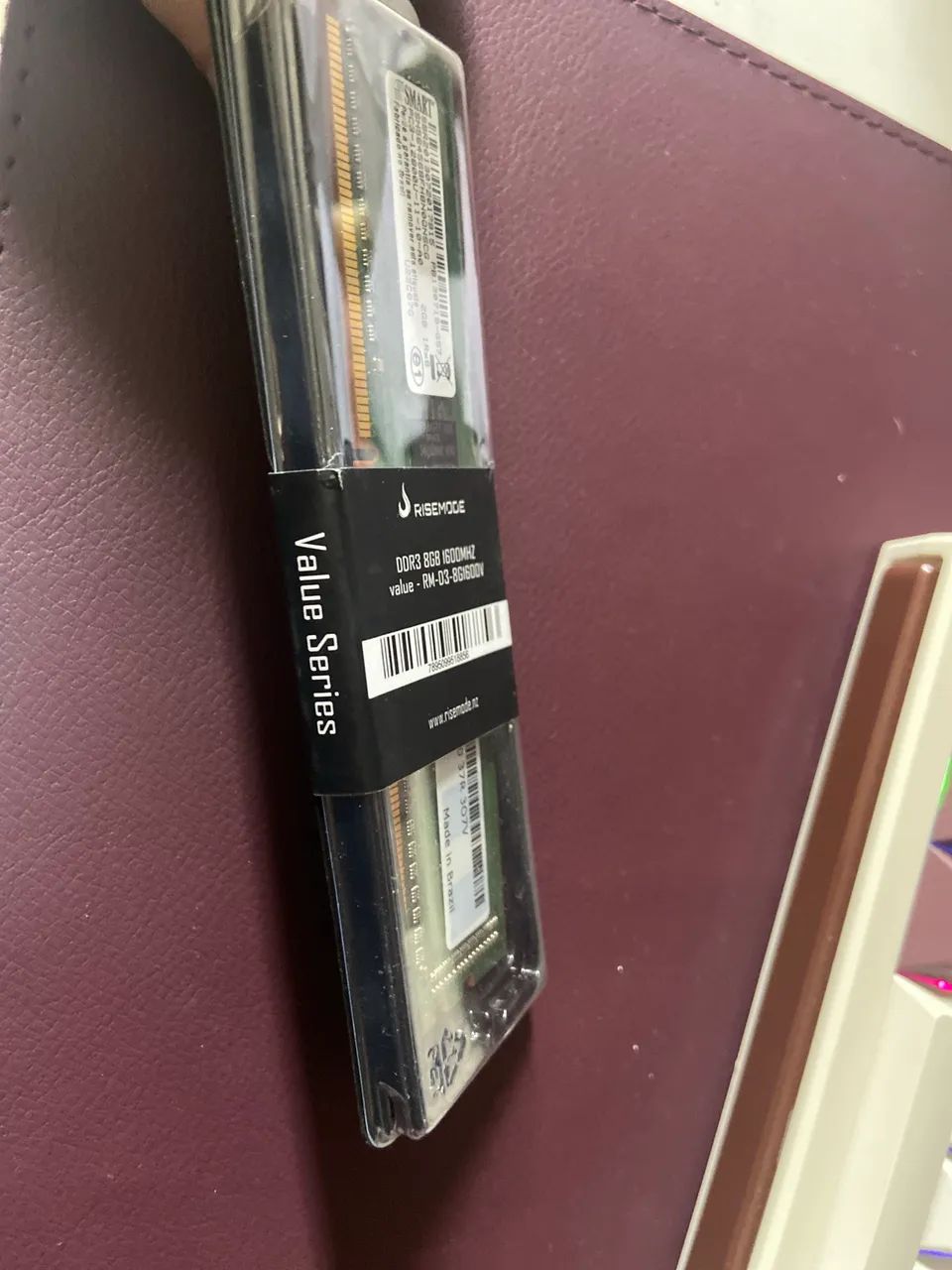 MEMÓRIA RAM RISEMODE DDR3 8GB NOVA - Foto 3