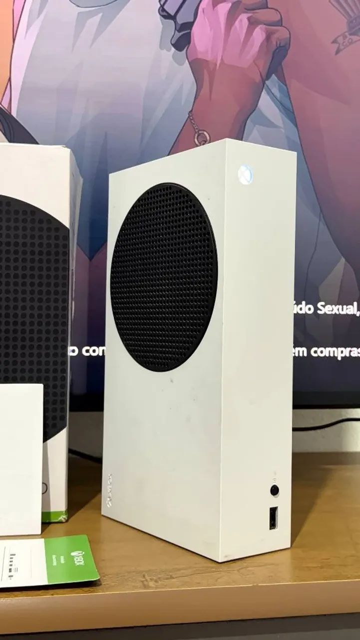 Xbox Series S - Em perfeito estado - Bom e barato - Foto 3
