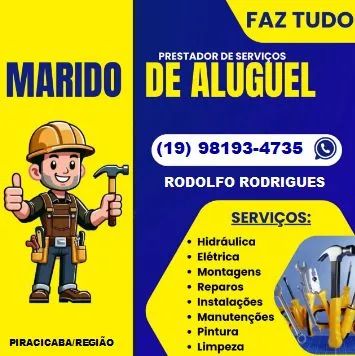 Marido de aluguel eletricista/encanador 