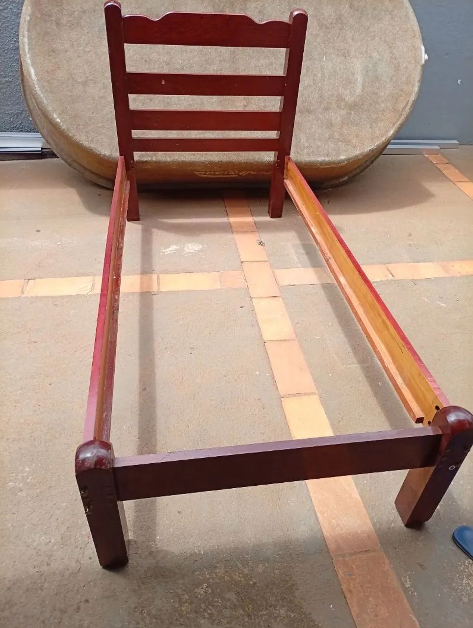 Cama de solteiro com colchão  - Foto 4