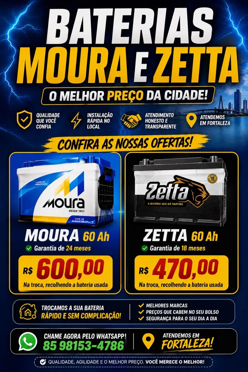 Bateria veicular 