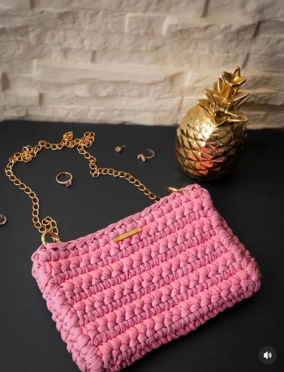 Bolsa Rosa chiclete