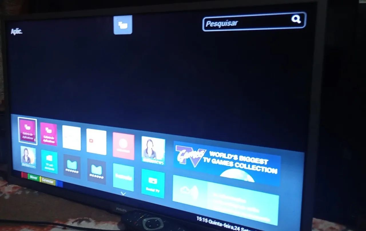 Tv Philips 55 polegadas smart  - Foto 3