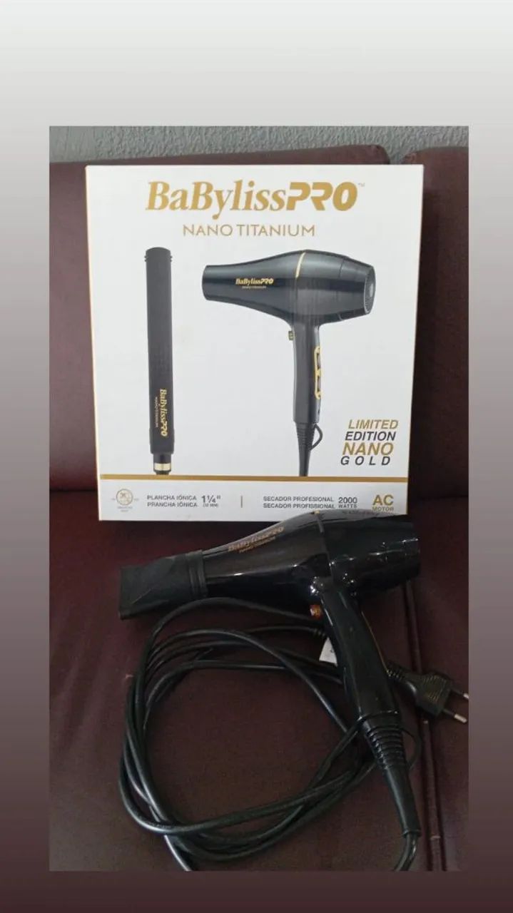 Secador titanium pro edição limitada 