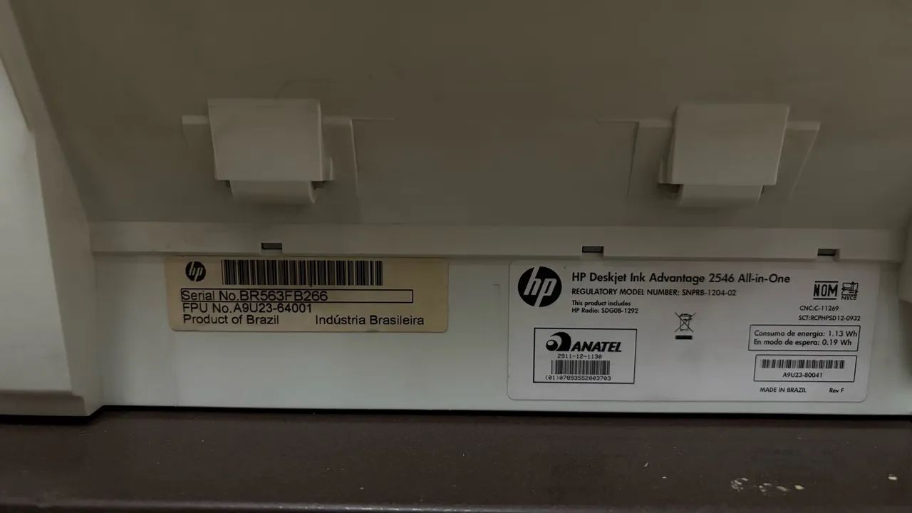 HP 2546 Multifuncional Wi-Fi - Scanner e Copiadora - Foto 3