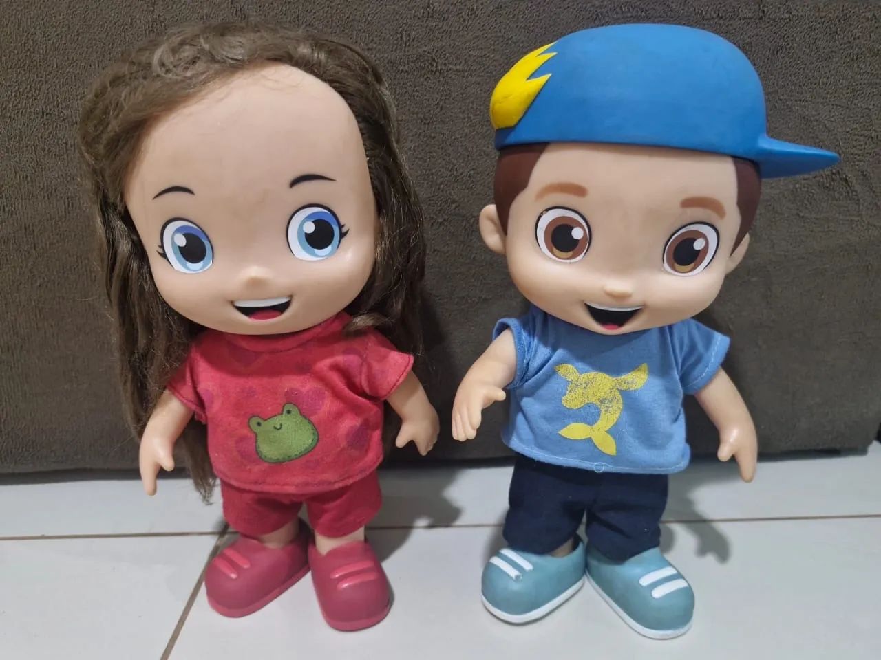 Lucas Neto e Gi - falam frases