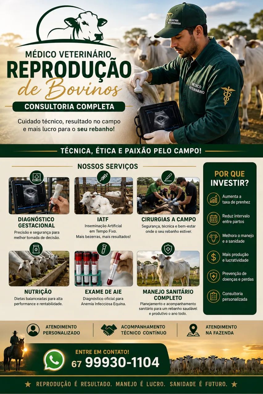 Serviços Veterinários em gerais 