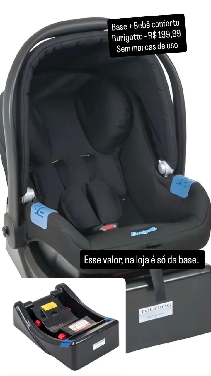 Bebê Conforto + base  - Foto 2
