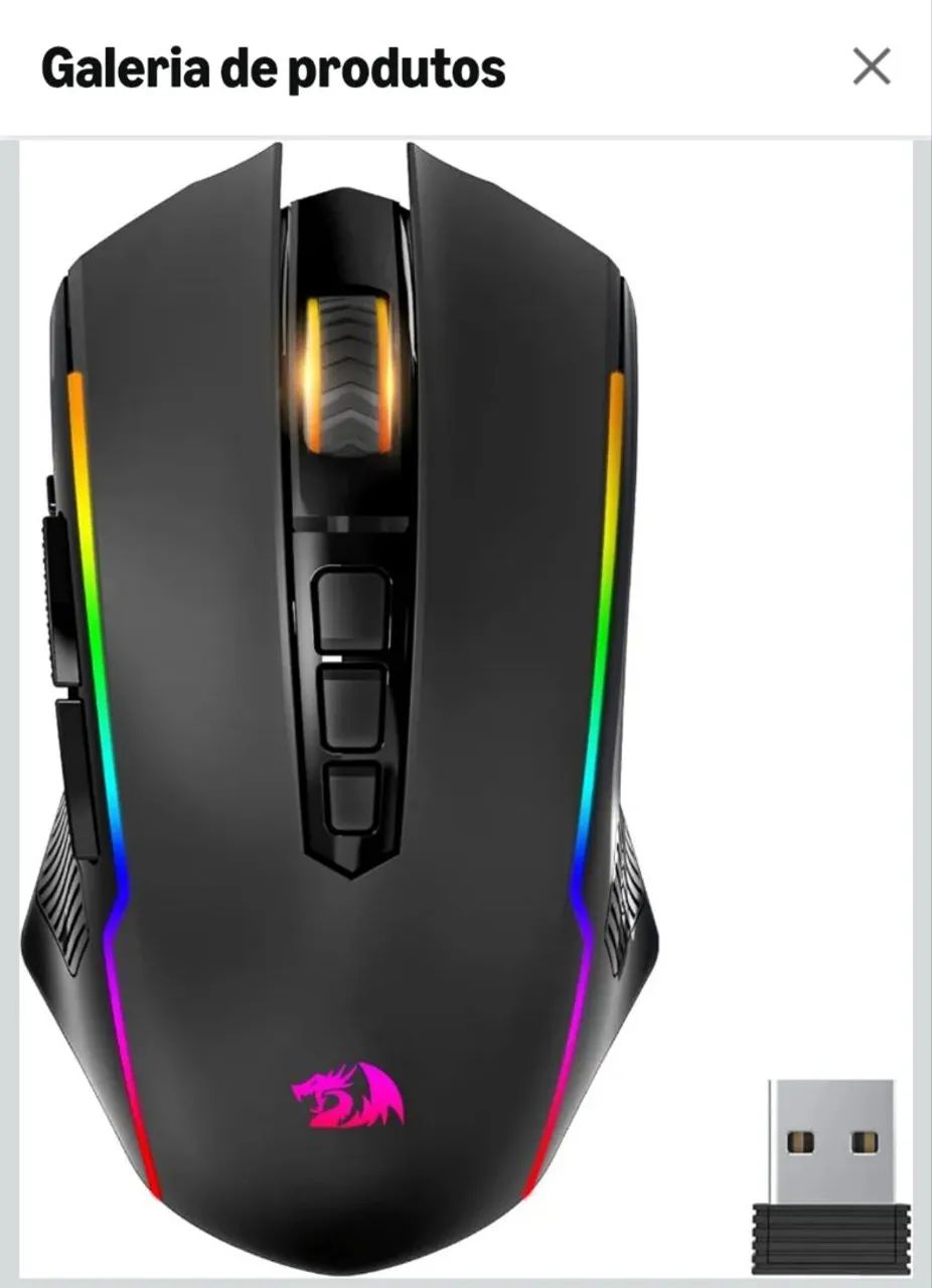 Mouse  Red Dragon Ranger Lite - Foto 3
