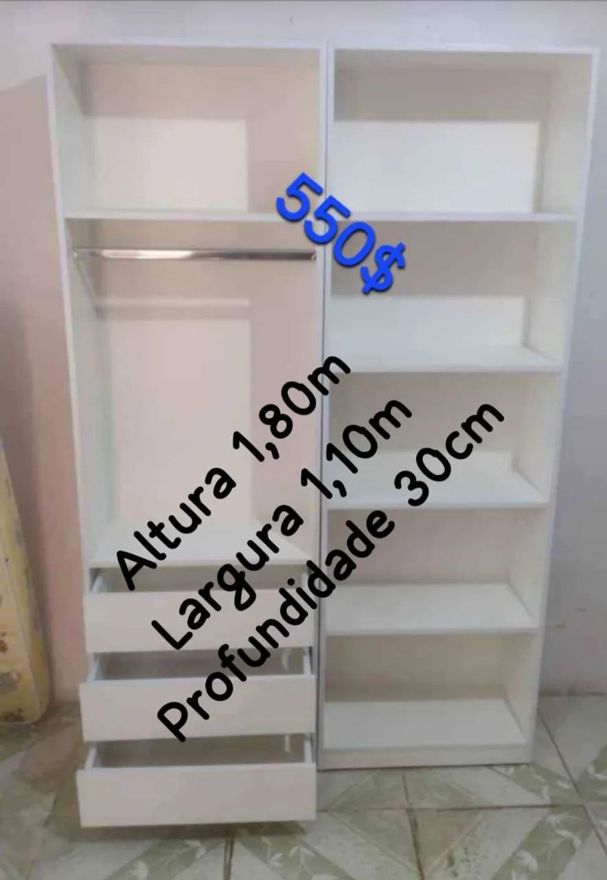 Closet 100% MDF Entrega Grátis  - Foto 3