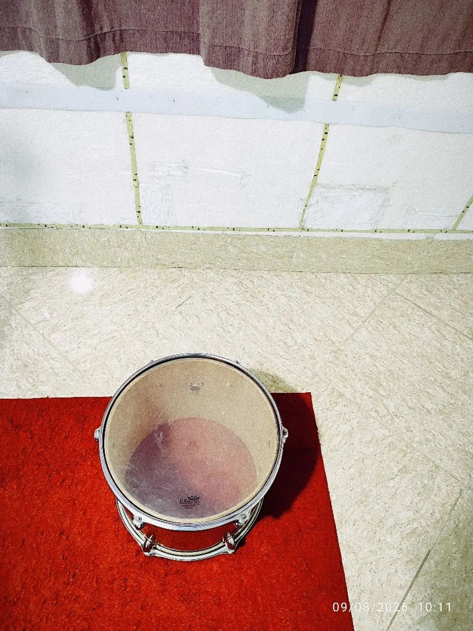 Tom de 13 polegadas 6 afinação wolf drums usado bem conservado  - Foto 4