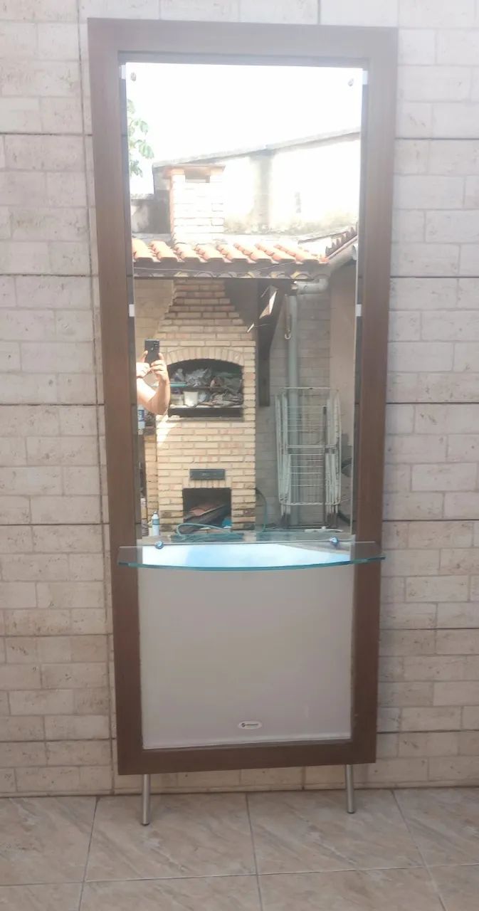 Espelho com bancada Ferrante