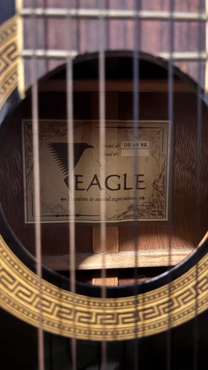 Violão Eagle DH 69 BK - Foto 3