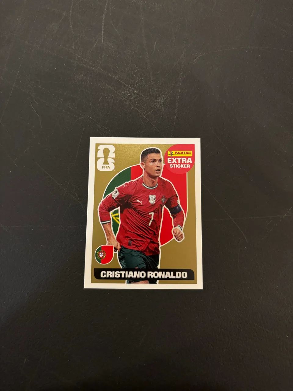     CR7 Legend Ouro Copa do Mundo 2026 (Extra Sticker) - Foto 3