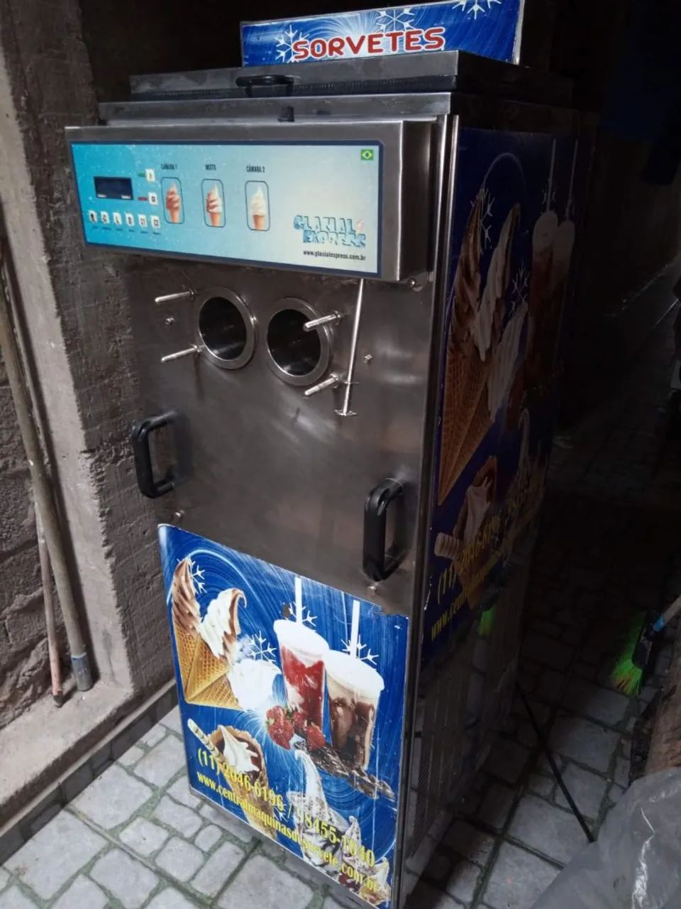 Máquina de sorvete expresso 