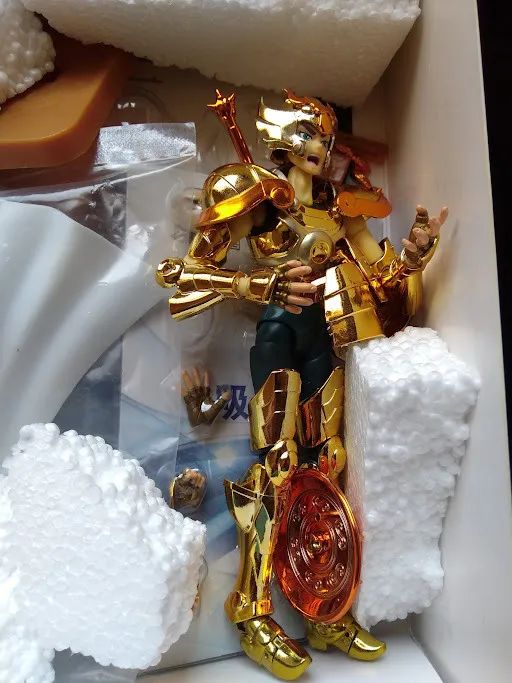  Saint Cloth Myth Ex Libra Dohko Gold Lcm - Foto 3