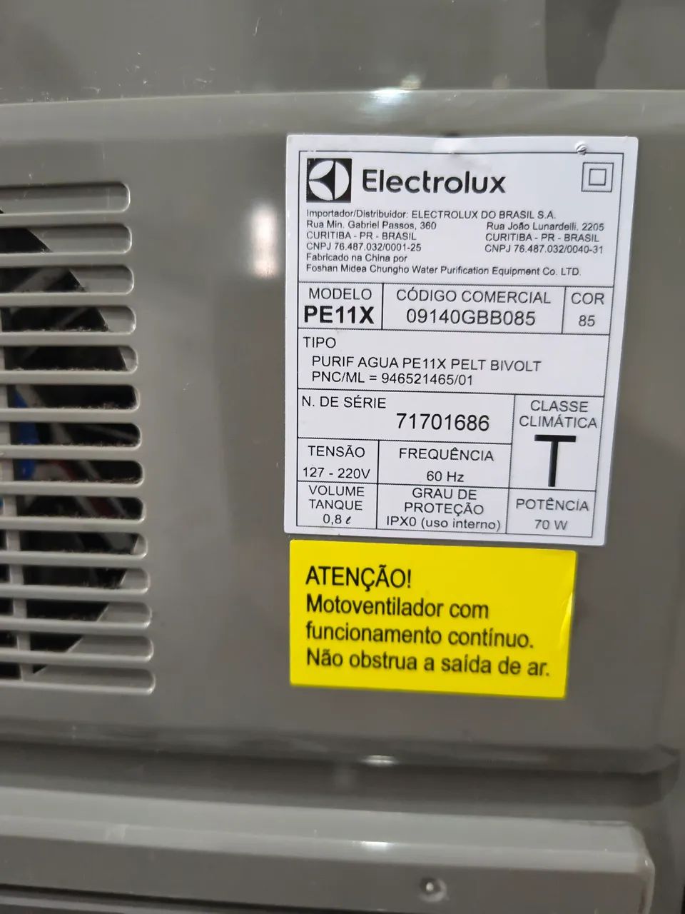 PURIFICADOR DE AGUA ELETROLUX - Foto 3