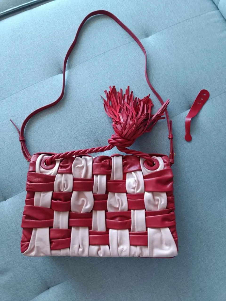 Bolsa Arezzo original couro legítimo nova 
