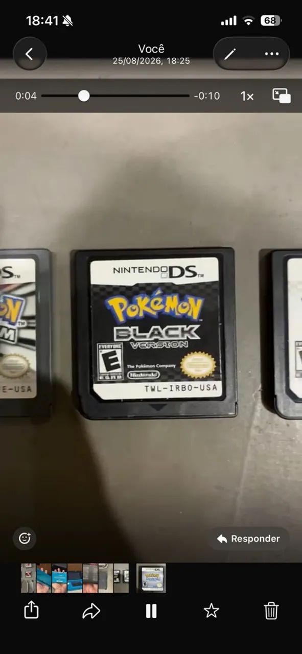 Vendo jogos de Nitendo 3ds