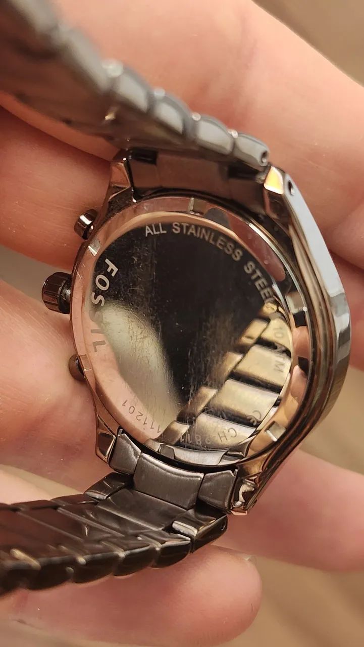 Relógio Fossil CH-2811 Marrom ? - Foto 2