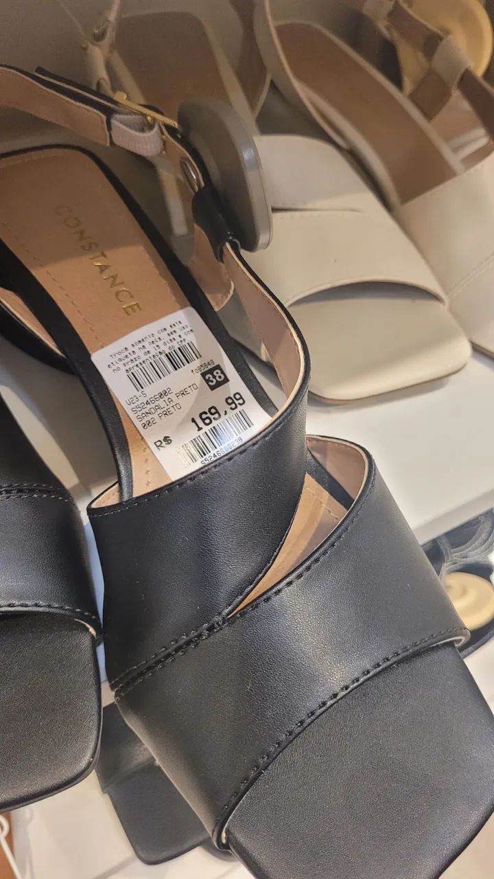 Sandália Constance Tam 38 só R$49 - Foto 4
