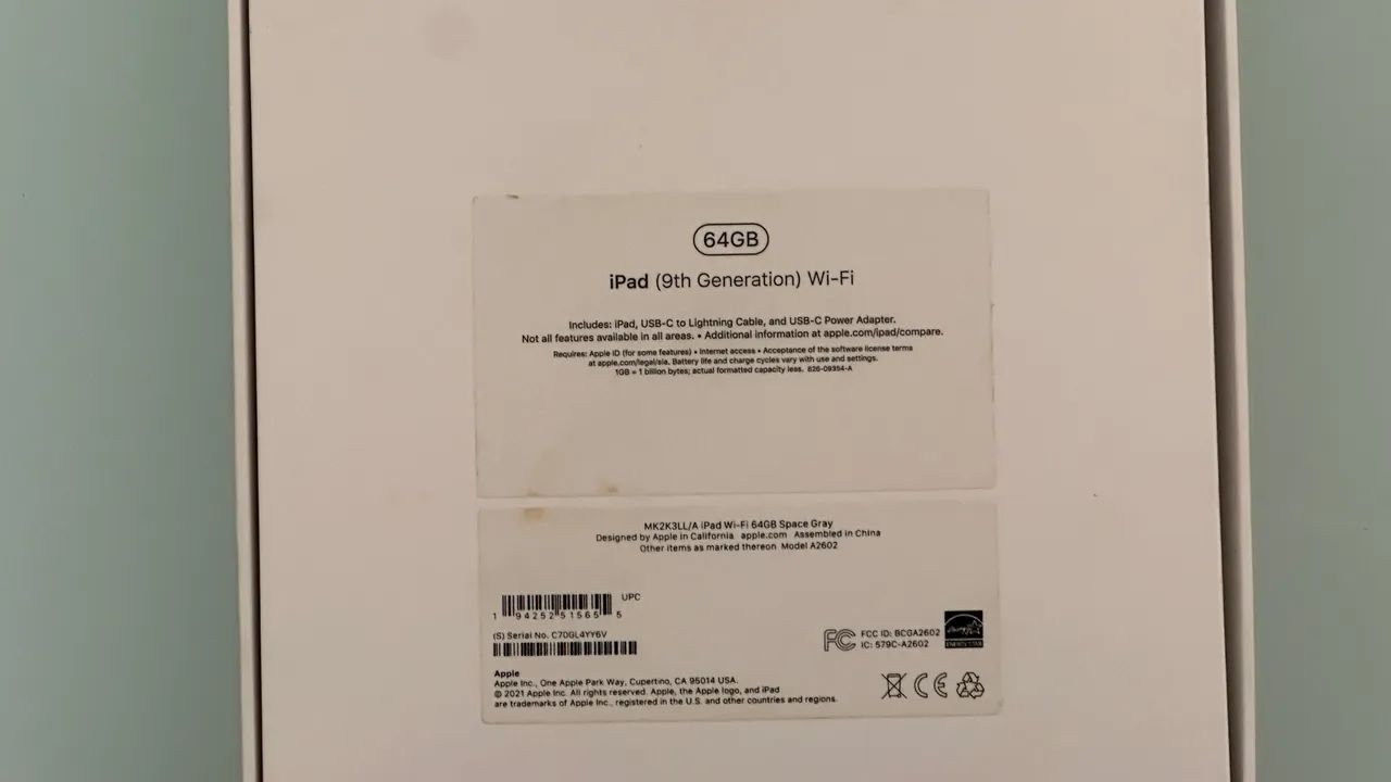 IPAD Geração 9 64GB - Foto 2