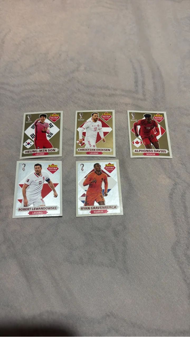 Figurinhas Legends 2022