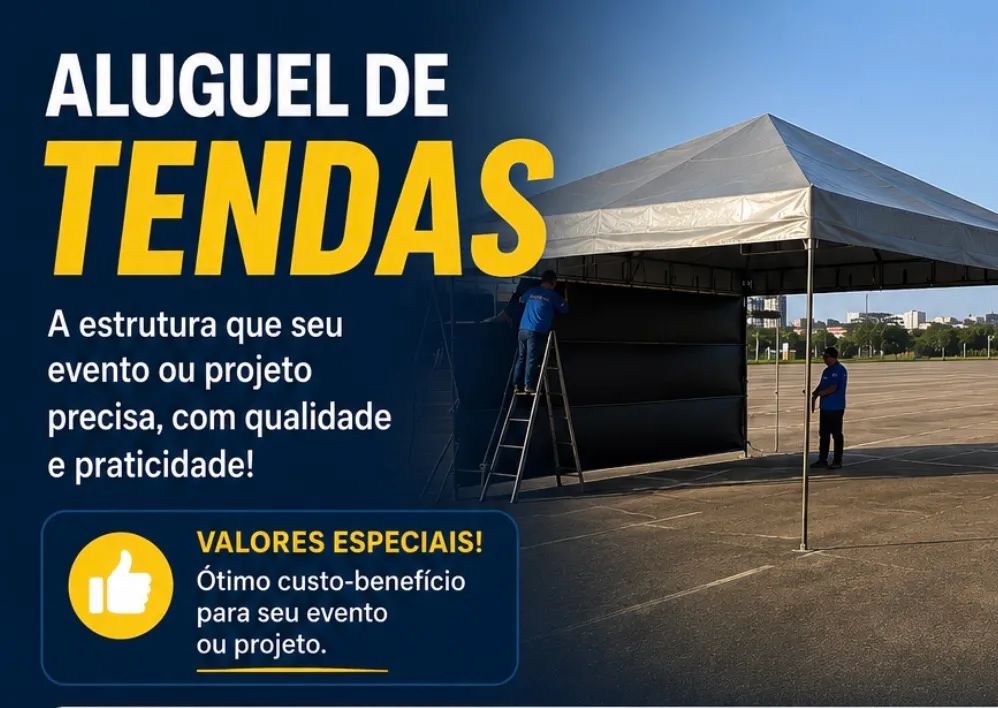 Aluguel de tendas 