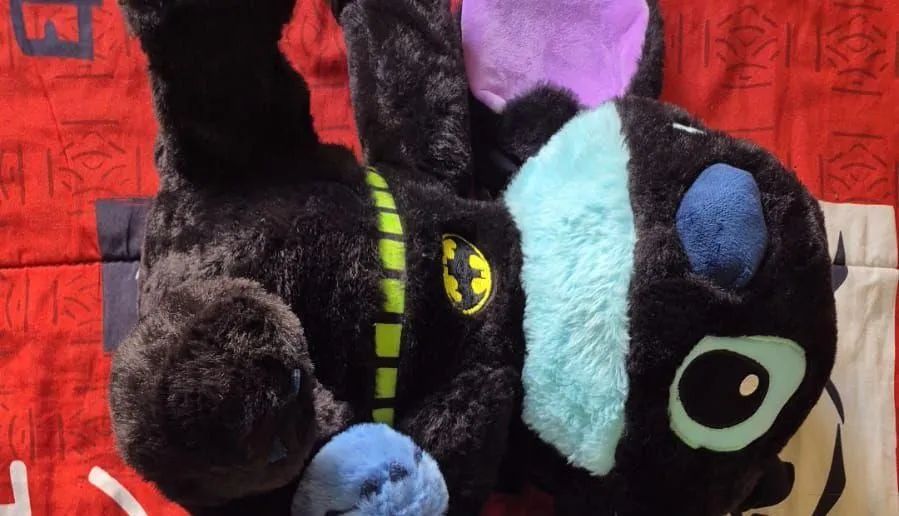 Pelúcia Stitch Batman 