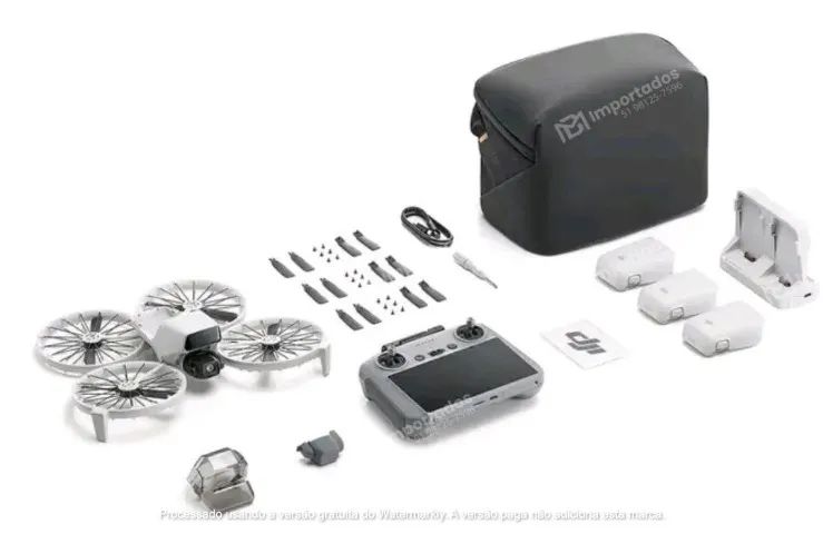 Drone DJI Flip Fly More com controle com tela 3 baterias | Loja Física | Garantia - Foto 2