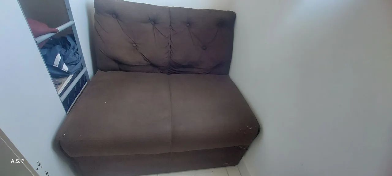 Sofá 02 lugares suede desapego!!! - Foto 2