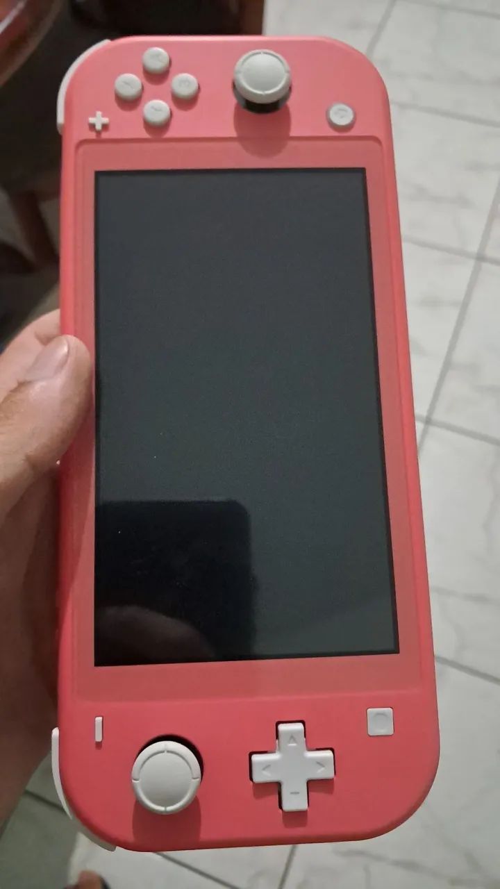 Switch desbloqueado rosa - Foto 5