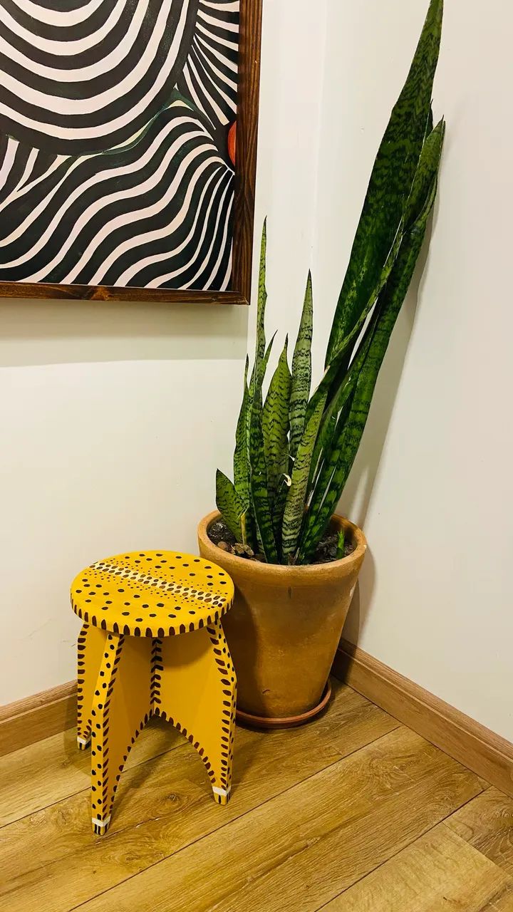 banquinho de onça 30x35cm