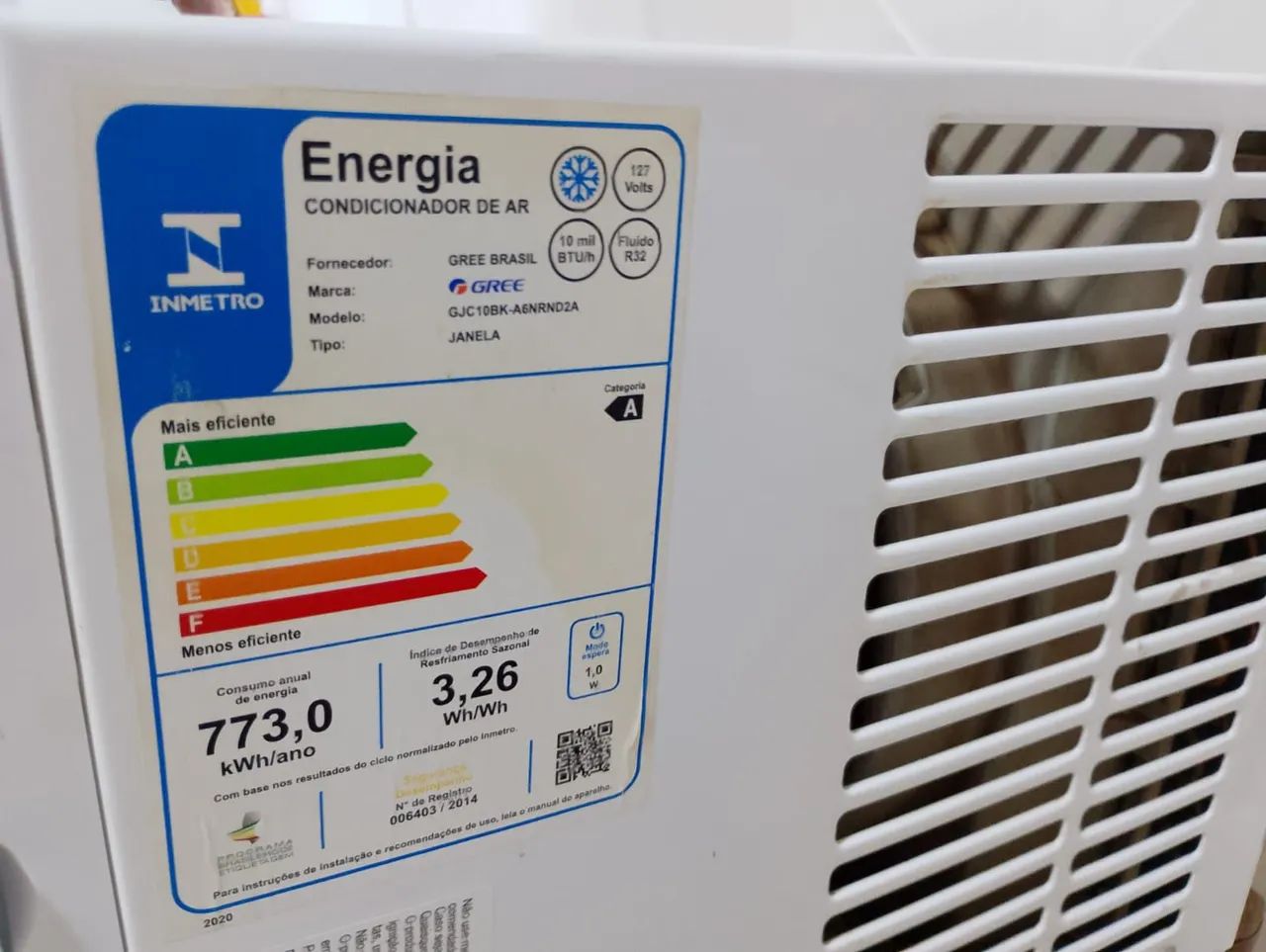 Ar condicionado de janela 10.000 BTUs 110VOLTS ENTREGO  - Foto 3