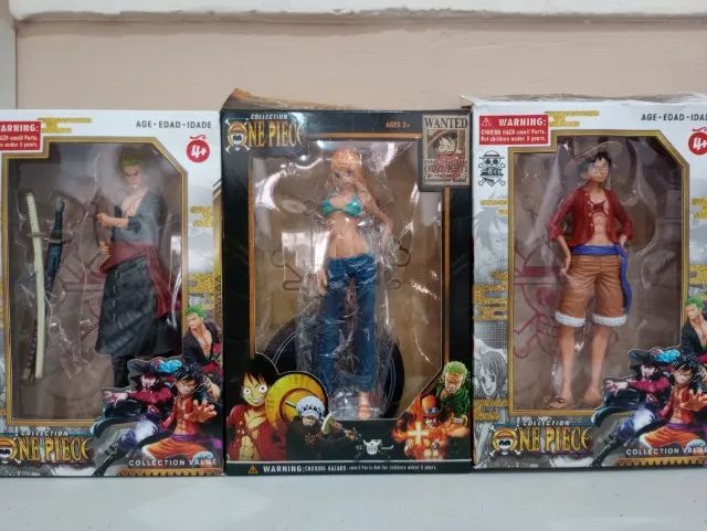 bonecos one piece vinil grande