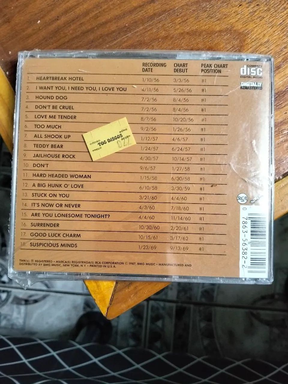 CD d Elvis novo lacrado  - Foto 2