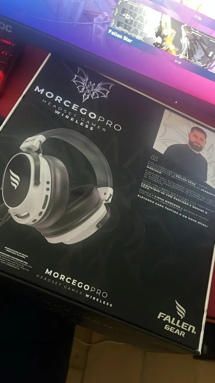 Headset Gamer Fallen Morcego Pro Wireless - Foto 3