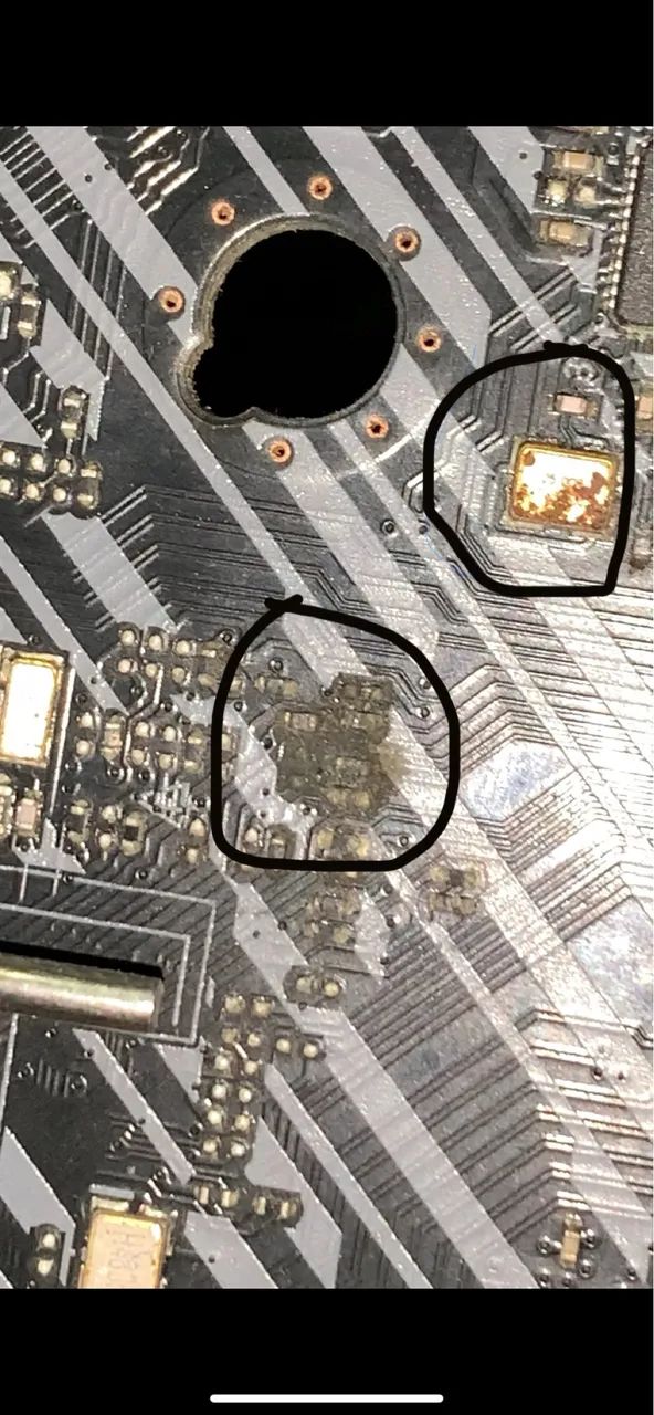 Placa mãe Asus TUF GAMING A520M Plus II (Com defeito) - Foto 3