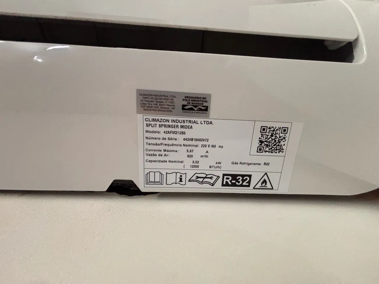 Ar-condicionado Split Midea 12000 BTUs Inverter  - Foto 2