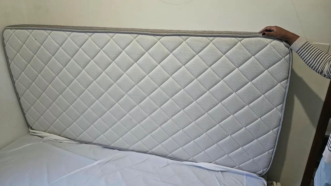 Cama e colchão Ortobom - Foto 2