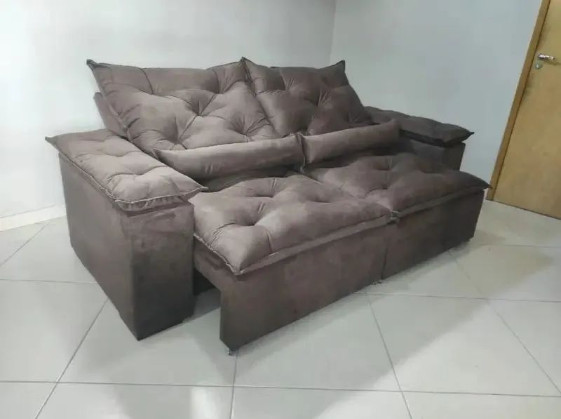 Sofa Retrátil 2,30m Athenas  - Foto 2